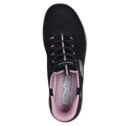 Best Dame Summits Drømmesøger Slip-In Sneakers Black & Purple/​Mauve Dame Sneakers|Sneakers