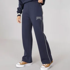 Hot Dame Sura Bred Ben Joggingbukser Navy Dame Træningsdragter Og Joggingbukser·Joggingbukser|Jeans, Bukser Og Leggings·Joggingbukser