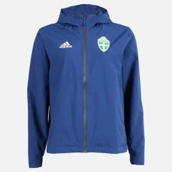 Discount Dame SVFF Sverige Vandtæt Storm Jakke Team Navy Blue/​Easy Yellow Dame Jakker Og Frakker·Jakker Og Frakker|Jakker Og Frakker·Lette Jakker
