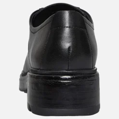 Hot Dame Swelen Chunky Oxford Sko Sort Dame Sko|Sko