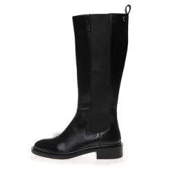 Hot Dame The Love Boot Lak Tå Lange Støvler 0001 Black Dame Støvler|Støvler