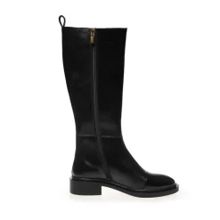 Hot Dame The Love Boot Lak Tå Lange Støvler 0001 Black Dame Støvler|Støvler