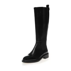 Hot Dame The Love Boot Lak Tå Lange Støvler 0001 Black Dame Støvler|Støvler