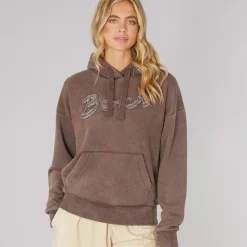 Clearance Dame Trait Hættetrøje Chokolade Dame Hættetrøjer Og Sweatshirts·Hættetrøjer
