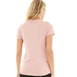Online Dame Tuiren T-shirt Licht Stoflig Roze Dame Overdele·T-Shirts|Overdele·Overdele