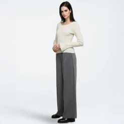 Sale Dame Twusti Sweater 0105 Antique White Dame Trøjer Og Cardigans·Trøjer|Overdele·Overdele