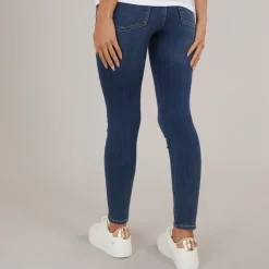 Dame Vienna Skinny Jeans Mørk Blå Denim Dame Jeans, Bukser Og Leggings·Skinny Jeans|Jeans, Bukser Og Leggings·Jeans