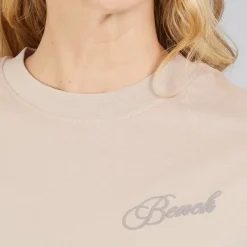 Online Dame Yerra T-shirt Taupe Dame Overdele·T-Shirts|Overdele·Overdele
