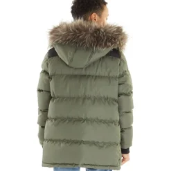 Discount Drenge Axel Paddet Parka Khaki Jakker Og Frakker