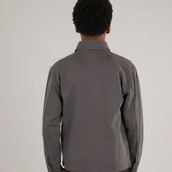 Clearance Drenge Bjørn Overshirt Koksgrå Jakker Og Frakker