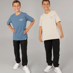 Sale Drenge Brandes Ryg To Pakke T-shirts Moonbeam /​ Ocean View Multipakker|T-Shirts Og Undertrøjer