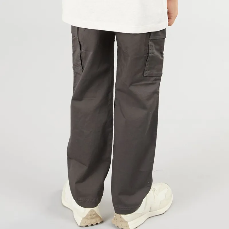 Sale Drenge Cargo Bukser W635 Gunmetal Jeans Og Bukser