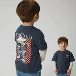 Best Drenge Dartin T-Shirt Ombre Blå T-Shirts Og Undertrøjer