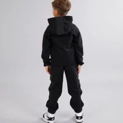 Clearance Drenge Dylan Polarfleece Hættetrøje Og Joggingbukser Sort Tøj|Træningsdragter