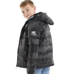 Clearance Drenge Emerton Jakke Sort Camo Jakker Og Frakker