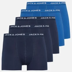 Sale Drenge fem pak bokser trusser marineblå/​kobolt X3 Navy/​X2 Colbalt Undertøj|Multipakker