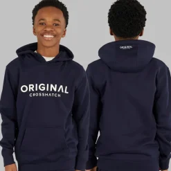 Sale Drenge Fire Dele Hættetrøje Sweatshirt T-shirt Og Joggingbukser Sæt Navy/​Off White Træningsdragter