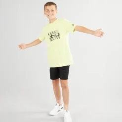 Best Drenge Fly Fleece Shorts Z865 Jet Sort Shorts