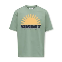 Best Drenge Fred Malto Liv T-shirt Iceberg Green T-Shirts Og Undertrøjer