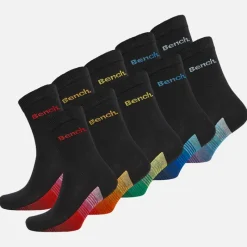 Discount Drenge Freshy 10-pak Sokker Sort/​Multi Sokker|Multipakker