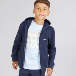 Discount Drenge Hættetrøje Navy Hættetrøjer Og Sweatshirts