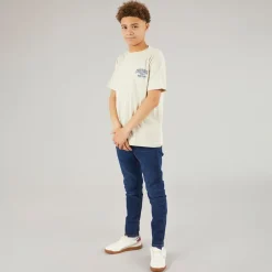 New Drenge Lige Jeans Mørkvask Jeans Og Bukser