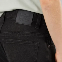 Discount Drenge lige jeans sort vasket Jeans Og Bukser