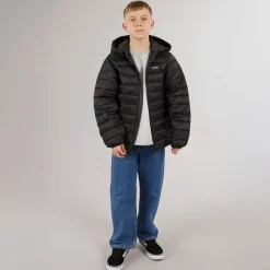 Drenge Logan Puffer Jakke Sort Jakker Og Frakker