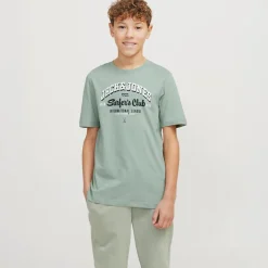 New Drenge Logo T-Shirt Iceberg Grøn T-Shirts Og Undertrøjer