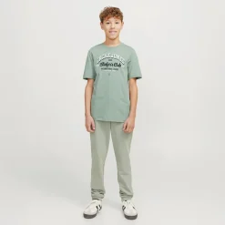New Drenge Logo T-Shirt Iceberg Grøn T-Shirts Og Undertrøjer