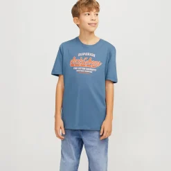 Outlet Drenge Logo T-Shirt Oceanview T-Shirts Og Undertrøjer