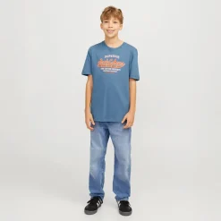 Outlet Drenge Logo T-Shirt Oceanview T-Shirts Og Undertrøjer