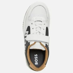 Best Drenge Logo Velcro Sko Hvide Sneakers|Sneakers