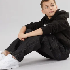 Best Drenge Løstsiddende Cargo Jeans Antracit Jeans Og Bukser