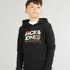 Sale Drenge Luke Hoodie Sort Hættetrøjer Og Sweatshirts