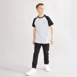 Discount Drenge Marster Fem Pakke T-Shirts Gråmeleret /​ Is /​ Blågrøn /​ Hvid /​ Skiferblå Multipakker|T-Shirts Og Undertrøjer