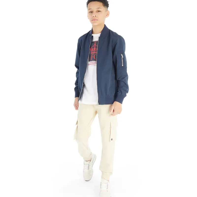 New Drenge Mash Bomberjakke Blå Blazer Jakker Og Frakker