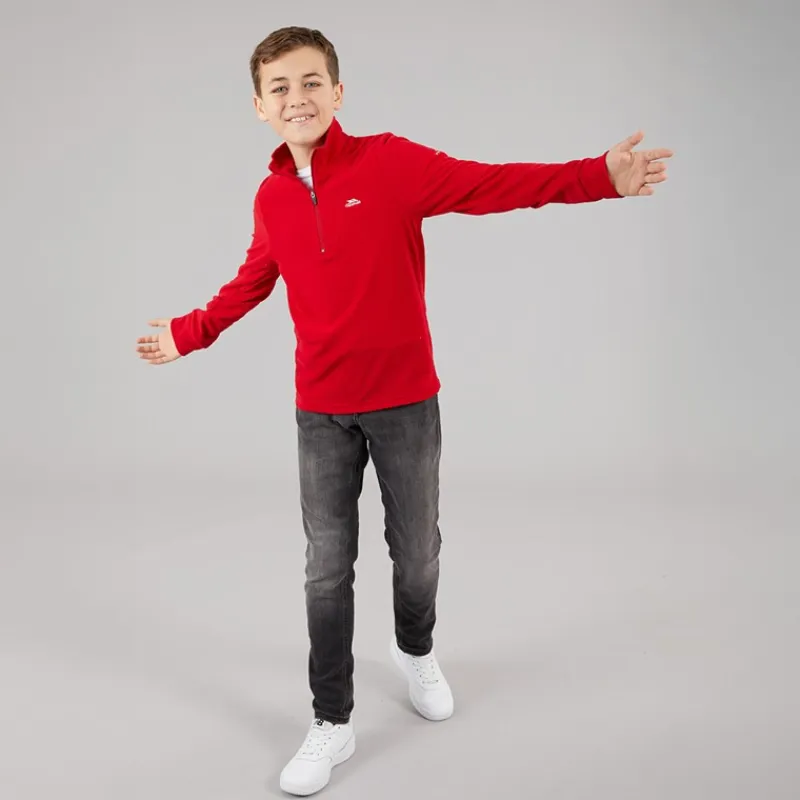 Outlet Drenge Masonville Fleece Rød Hættetrøjer Og Sweatshirts|Jakker Og Frakker