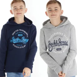 New Drenge Mikk To-pak Hoodies Blå Blazer/​Lysegrå Melange Multipakker|Hættetrøjer Og Sweatshirts