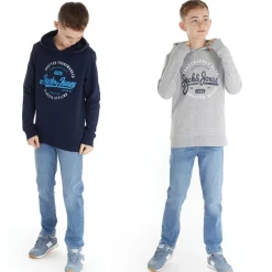 New Drenge Mikk To-pak Hoodies Blå Blazer/​Lysegrå Melange Multipakker|Hættetrøjer Og Sweatshirts
