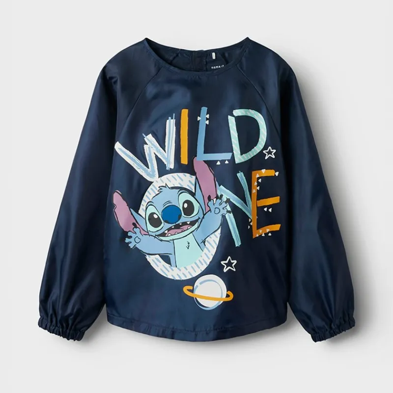 Outlet Drenge Mitch Langærmet Fodre Løb Mørkeblå Dine Yndlings Tegnefilm|T-Shirts Og Undertrøjer