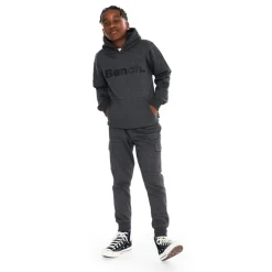 Hot Drengenes Fargo Fleece Cargo Træningssæt Antracit Træningsdragter