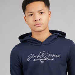 Online Drengenes Scripted Tracksuit Blå Blazer Træningsdragter