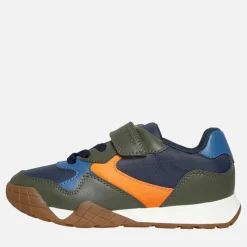 Clearance Drenge Rann Trænere Military/Orange Sneakers|Sneakers