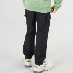 Clearance Drenge Ripstop Cargo Bukser med Elastik Z865 Jet Sort Jeans Og Bukser