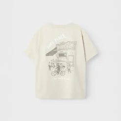 Hot Drenge Saldur T-shirt Brown Rice T-Shirts Og Undertrøjer