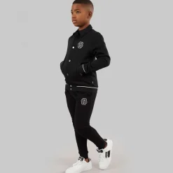 Online Drenge skjorte jakke Sort Hættetrøjer Og Sweatshirts