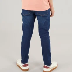 Clearance Drenge Slim Jeans Mørk Vask Jeans Og Bukser