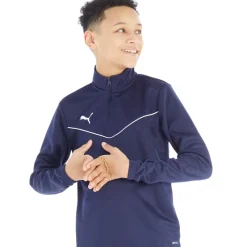Drenge teamRISE Sport træningstrøjer Blå Tøj|Hættetrøjer Og Sweatshirts