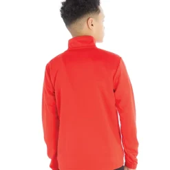 Hot Drenge teamRISE Sport træningstrøjer Rød Tøj|Hættetrøjer Og Sweatshirts